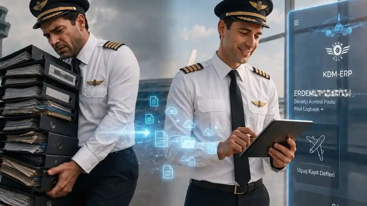 Pilotların uçuş kayıtlarında dijital dönem başlıyor