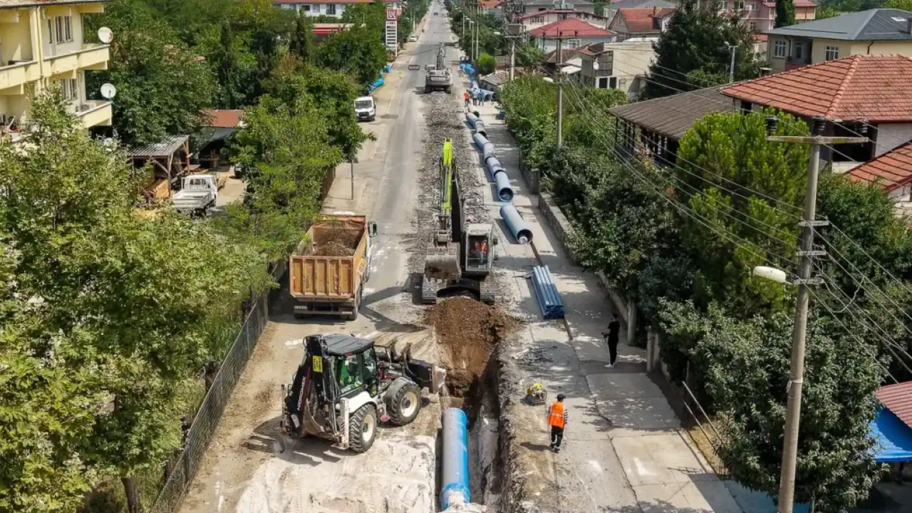 Sakarya Akyazı’da 100 kilometrelik altyapı yenilenecek