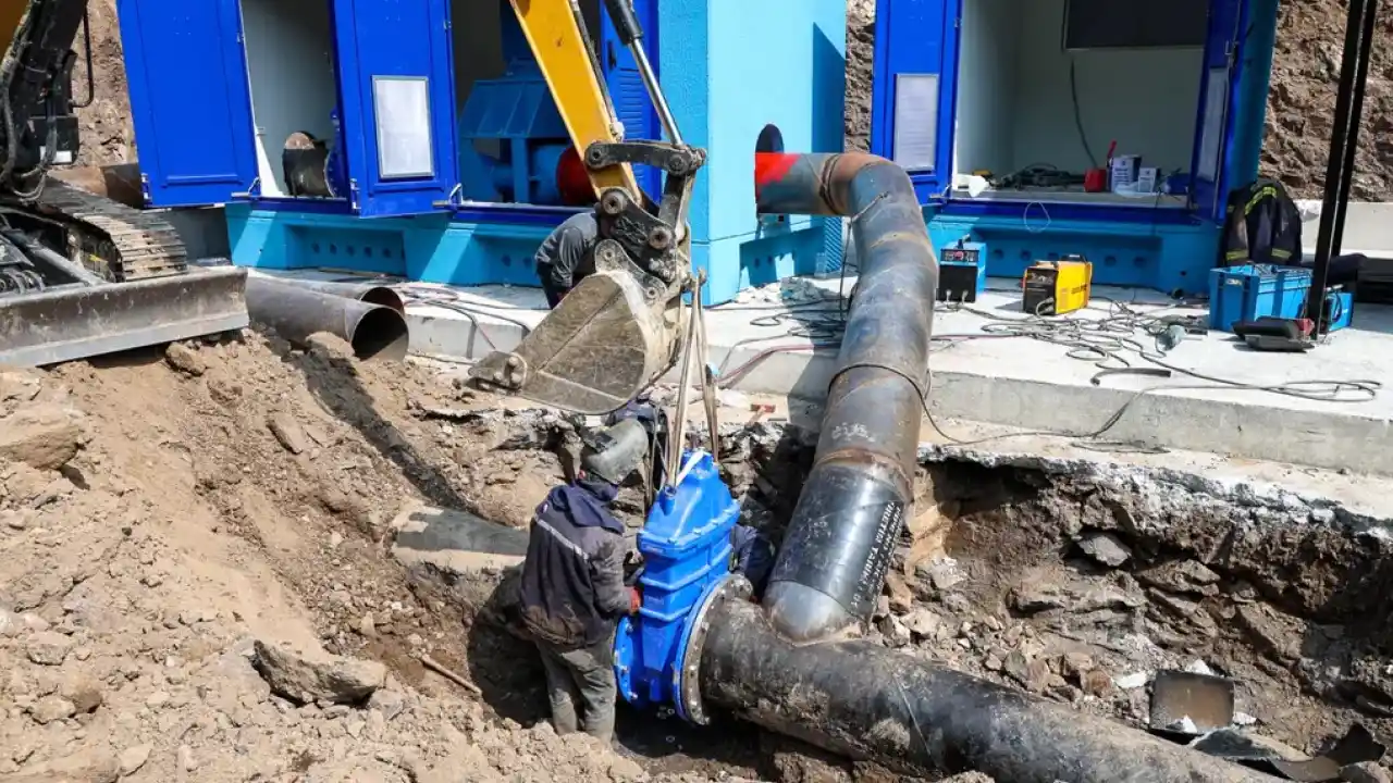 Sakarya Hendek'e yeni pompa sistemi ile saniyede 390 litre su