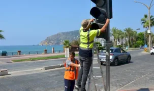 Alanya’da sinyalizasyonlara genel bakım