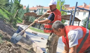 Ankara Keçiören'deki parklarda kapsamlı çalışma devam ediyor
