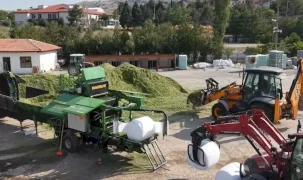 Ankara’da hayvan yetiştiricilerine silaj desteği