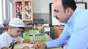 Başkan Altay, Halit Eroğlu Kur’an Kursu’nda öğrencilerle buluştu