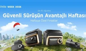 DDPAI Week ilk kez Türkiye'de başlıyor... Akıllı araç kameralarında özel indirimler ve hediyeler