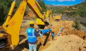 Denizli Çal’da içme suyu hattı yenilendi