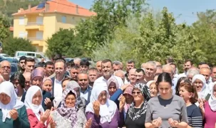 Denizli’de Gömce-İmrallı yolunda mutlu son