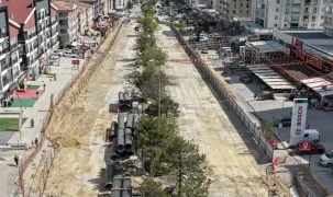 Dikimevi-Natoyolu hattı tüm hızıyla ilerliyor