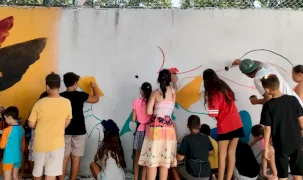 Doğaya Sanat Programı Kazdağları'nda başladı