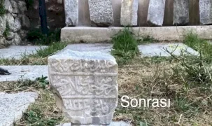 İstanbul'da tarihi mezar taşlarına saldırı sonrası restorasyon
