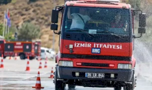 İtfaiyecilere zorlu eğitim!