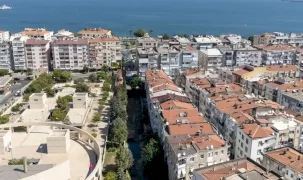 İzmir Körfezi'ne açılan Poligon Deresi’nde dip temizliği