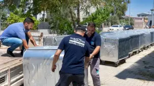 İzmir Narlıdere'ye 200 yeni çöp konteyniri