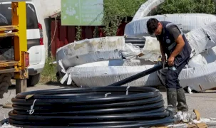 Karapürçek'te içme suyu altyapısına SASKİ yenilemesi