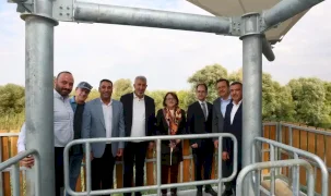 Karkamış Kuş Cenneti'nde son hazırlıklar