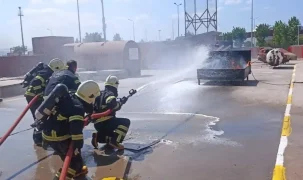 Kocaeli İtfaiyesi, sanayiyi acil durumlara hazırlıyor
