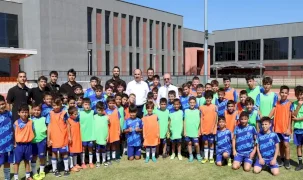 Konya Selçuklu'da minik sporculara ziyaret