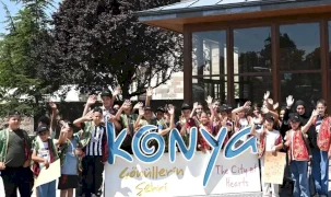 Konya’da gençler yaz okulunda şehri keşfetti