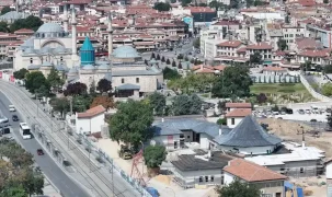 Konya’da Mevlevi Dergahı inşaatı yüzde 50 tamamlandı