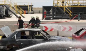 Konya'da minibüs ve servis şoförlerine “gönüllü itfaiyecilik” eğitimi verdi
