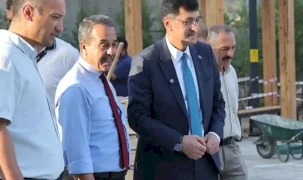 Kütahya Ulucami'deki çalışmalara Başkan Kahveci'den sıkı takip