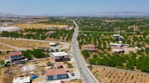 Malatya Büyükşehir'in yol yatırımları sürüyor