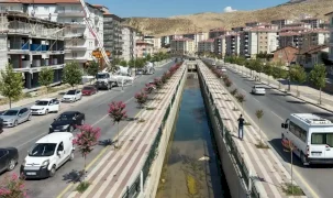 Malatya'da yeşil alanlar peyzajla güzelleşiyor