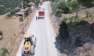 Manisa Büyükşehir’den Kula’da 12,5 kilometrelik yol hamlesi