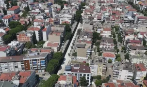 Manisa Salihli’de 4 caddeye sıcak asfalt