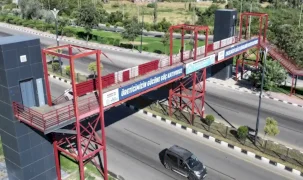 Manisa’da üst geçide asansör kolaylığı