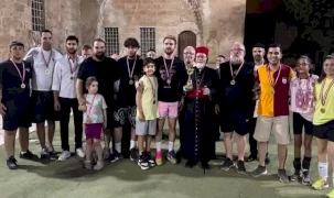 Mardin Kırklar Kilisesi’nde voleybol heyecanı: Şampiyon Mor Behnam