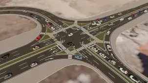 Mavikent-Havalimanı Yolu çalışmalarında sona doğru