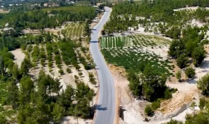 Mersin Gülnar’da yol ağı güçleniyor