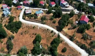 Ordu Mesudiye’de beton yol çalışmasıyla güvenli ulaşım