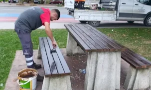 Ordu’da kent mobilyaları yenileniyor