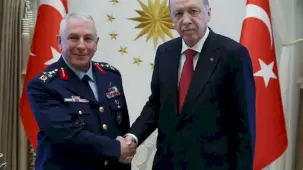 Orgeneral Kadıoğlu'ndan Cumhurbaşkanı Erdoğan'a veda ziyareti