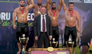 Orhan Okulu Ulugazi'nin yeni başpehlivanı oldu