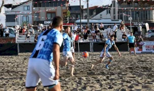 Sakarya Kocaali Sahili'nde futbol kupayla taçlandı