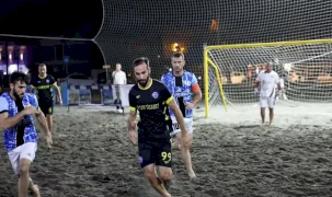 Sakarya Kocaali Sahili’nde futbol şöleni
