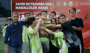 Sakarya'da Başkanlık Futbol Kupası’nda şampiyon Göktepe oldu