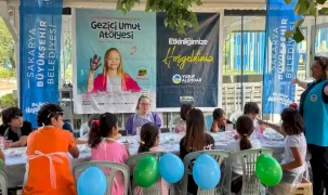 Sakarya'da çocukların umudu gezici atölyelerle yaygınlaşıyor