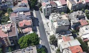 Salihli’nin Şüheda Caddesi sil baştan yenileniyor