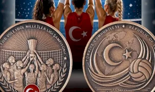 Voleybol Milletler Ligi şampiyonluğu için hatıra para satışa çıkıyor