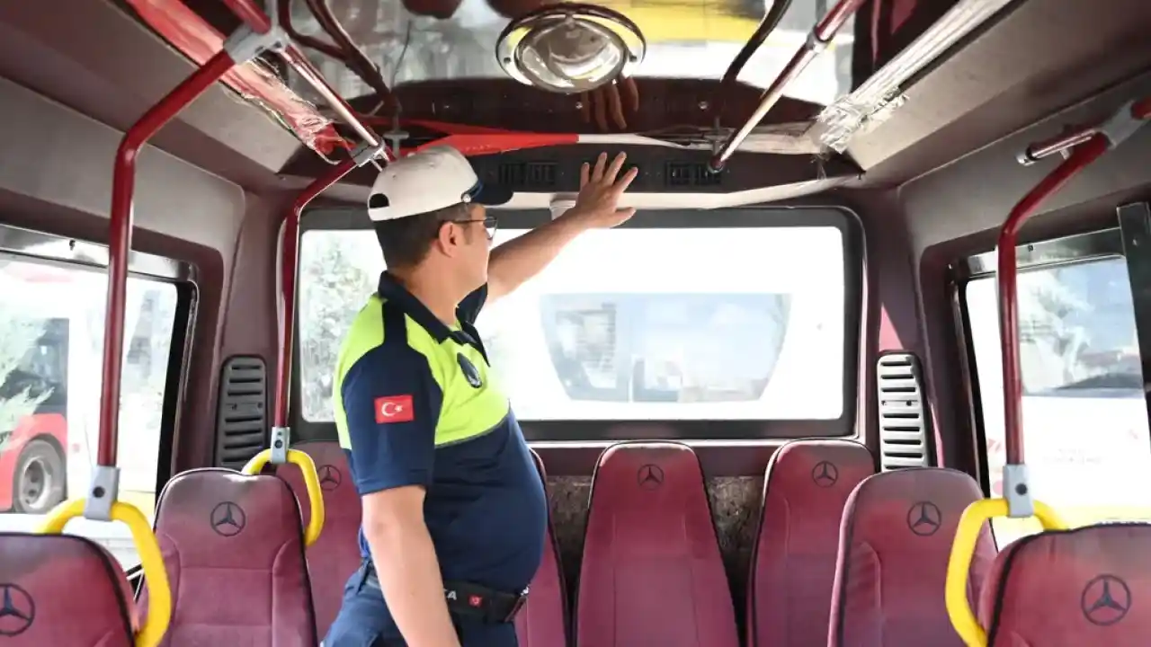 Toplu taşımaya sıkı denetim