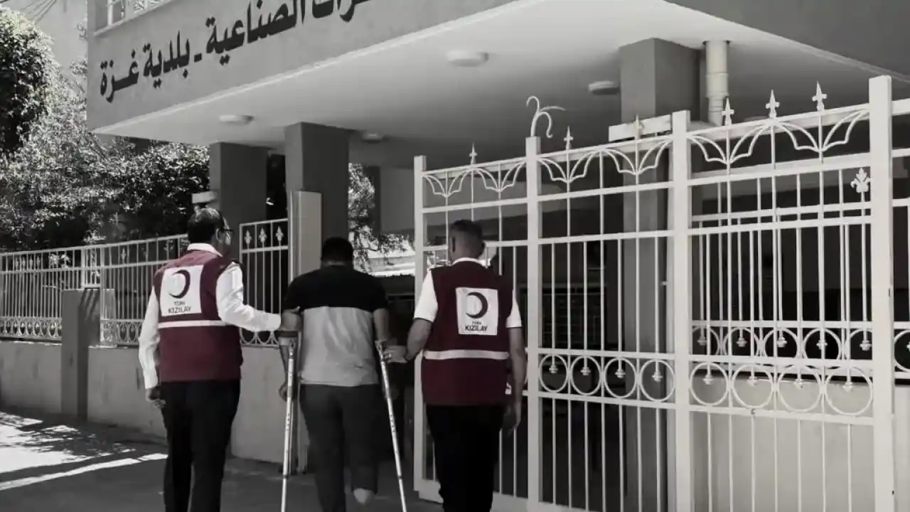 Türk Kızılay’dan Gazze’de ampüte bireylere protez desteği