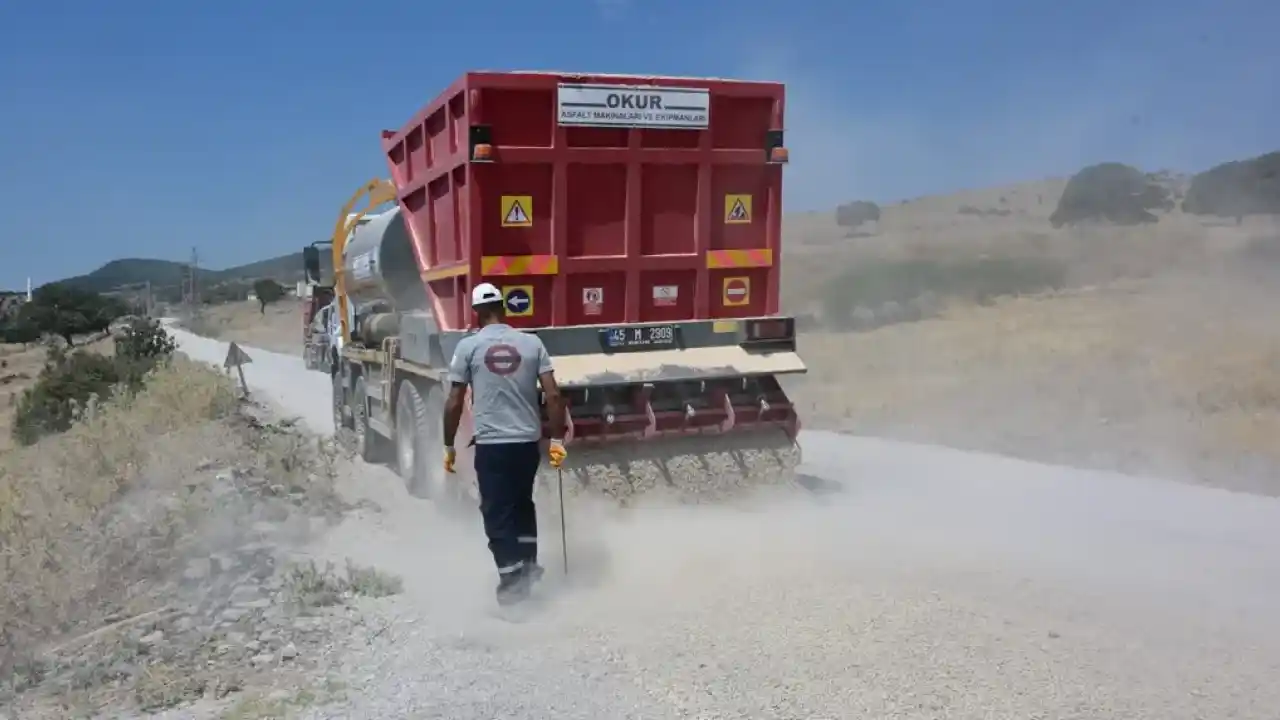 Yuntdağı’nın 10 kilometrelik yolunda konfor çalışması
