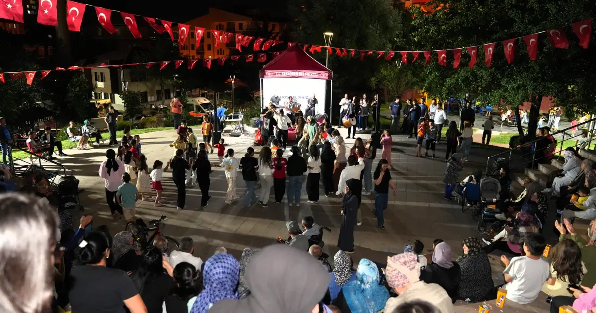 Ankara Keçiören’de park konseri coşkusu devam ediyor