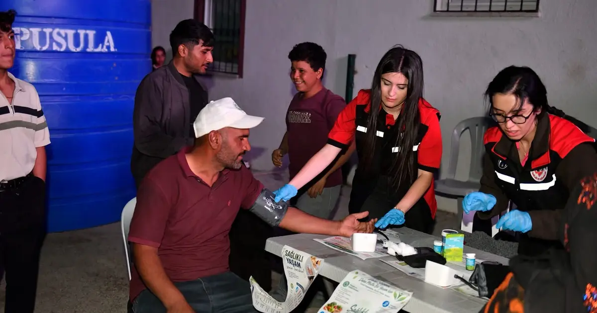 Ankara Polatlı’da tarım işçilerine sağlık ve kültür desteği