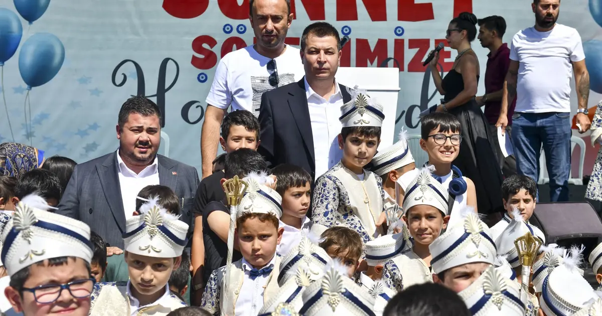 Ankara’da bin çocuk için sünnet şöleni