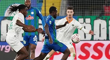 Çaykur Rizespor 0-1 Corendon Alanyaspor (Maç Sonucu)
