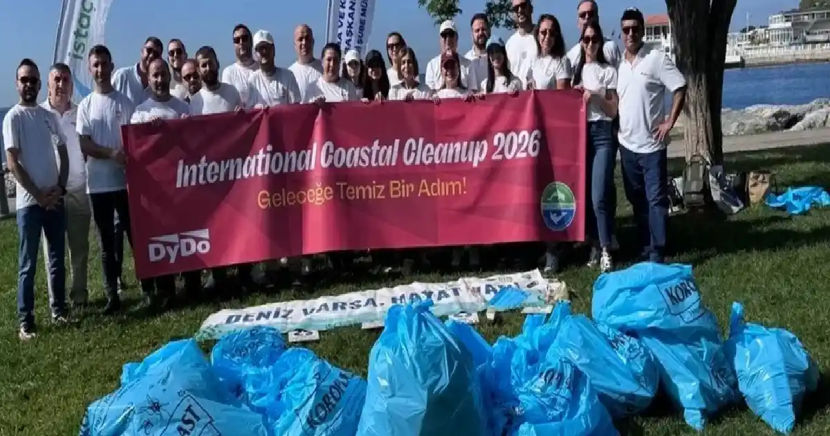 DyDo DRINCO Türkiye Gönüllüleri Uluslararası Kıyı Temizliği’ne katıldı